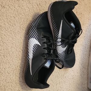 Nike Black and White Athletic Shoes with Modern Design
